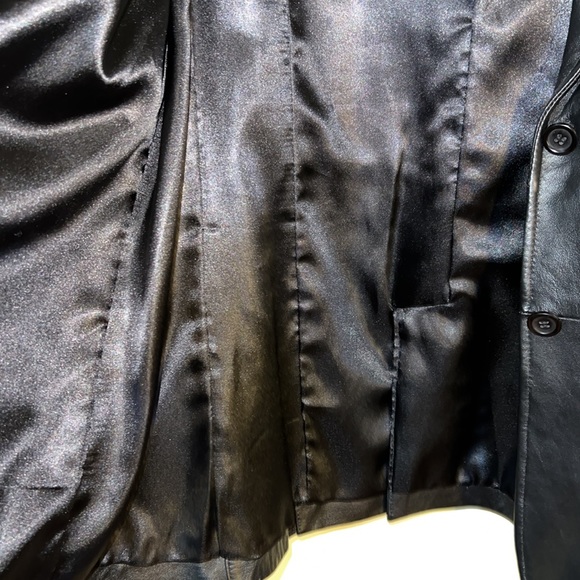 Pamela McCoy Black Studded exquisite leather jacket - Picture 10 of 13